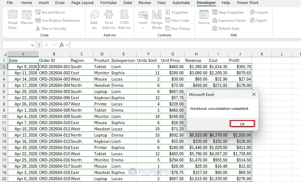 10. 5 Ways to Consolidate Data from Multiple Workbooks Automatically 10. 5 Ways to Consolidate Data from Multiple Workbooks Automatically