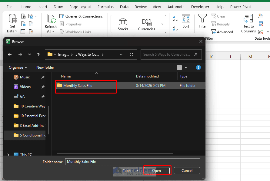 2. 5 Ways to Consolidate Data from Multiple Workbooks Automatically 2. 5 Ways to Consolidate Data from Multiple Workbooks Automatically