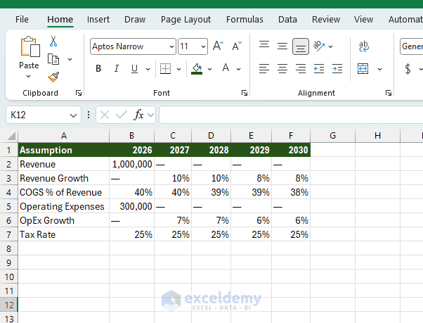 2. Building Financial Models in Excel with ChatGPT 2. Building Financial Models in Excel with ChatGPT