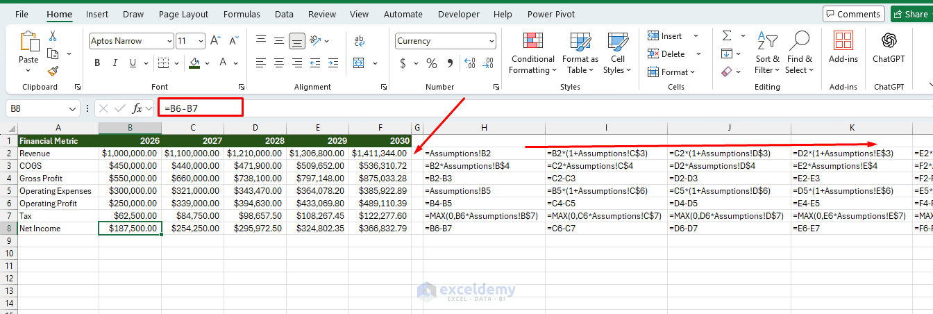 4. Building Financial Models in Excel with ChatGPT 4. Building Financial Models in Excel with ChatGPT