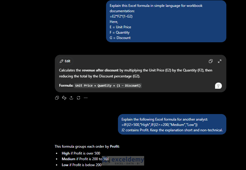 8. Documenting Excel Workbooks with ChatGPT 8. Documenting Excel Workbooks with ChatGPT