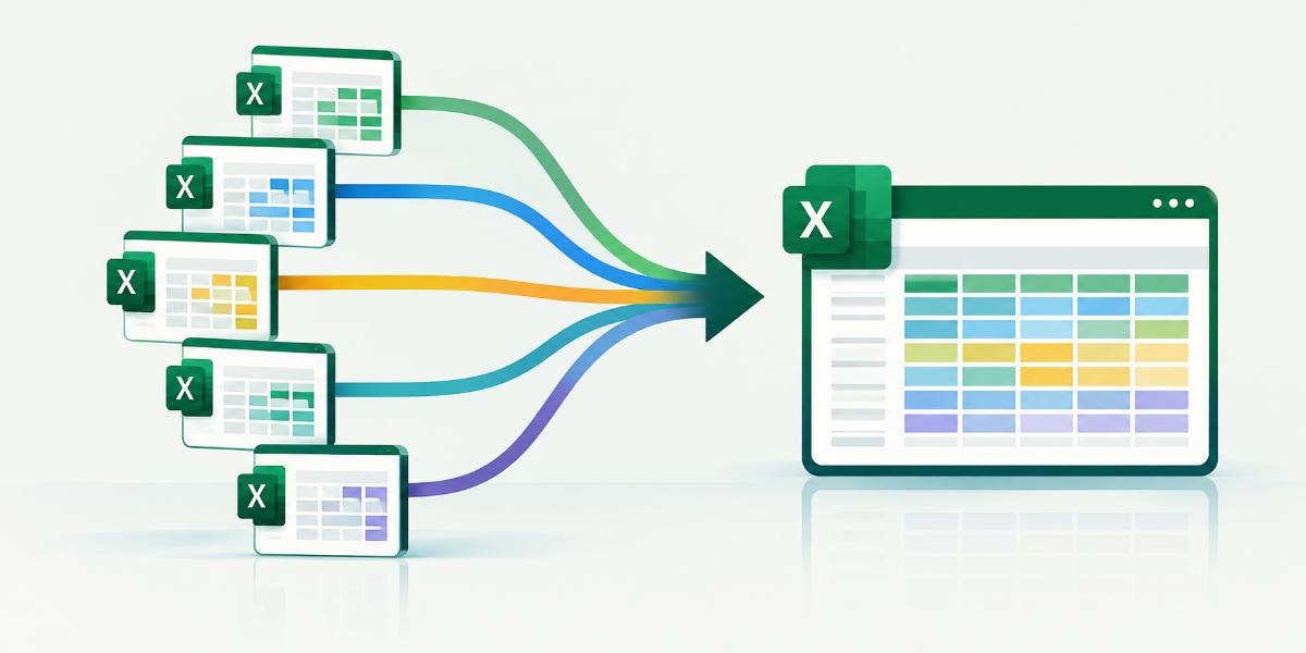 5 Ways to Consolidate Data from Multiple Workbooks Automatically