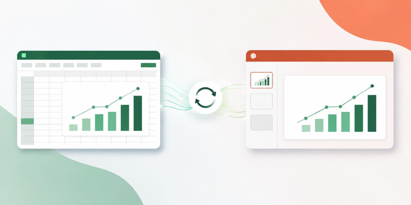 How to Link Excel Charts to PowerPoint So They Auto-Update