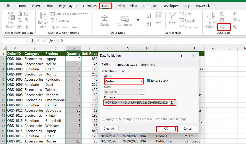 1. Writing Complex Data Validation and Dependent Dropdown Rules with ChatGPT 1. Writing Complex Data Validation and Dependent Dropdown Rules with ChatGPT