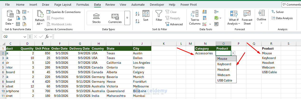 13. Writing Complex Data Validation and Dependent Dropdown Rules with ChatGPT 13. Writing Complex Data Validation and Dependent Dropdown Rules with ChatGPT