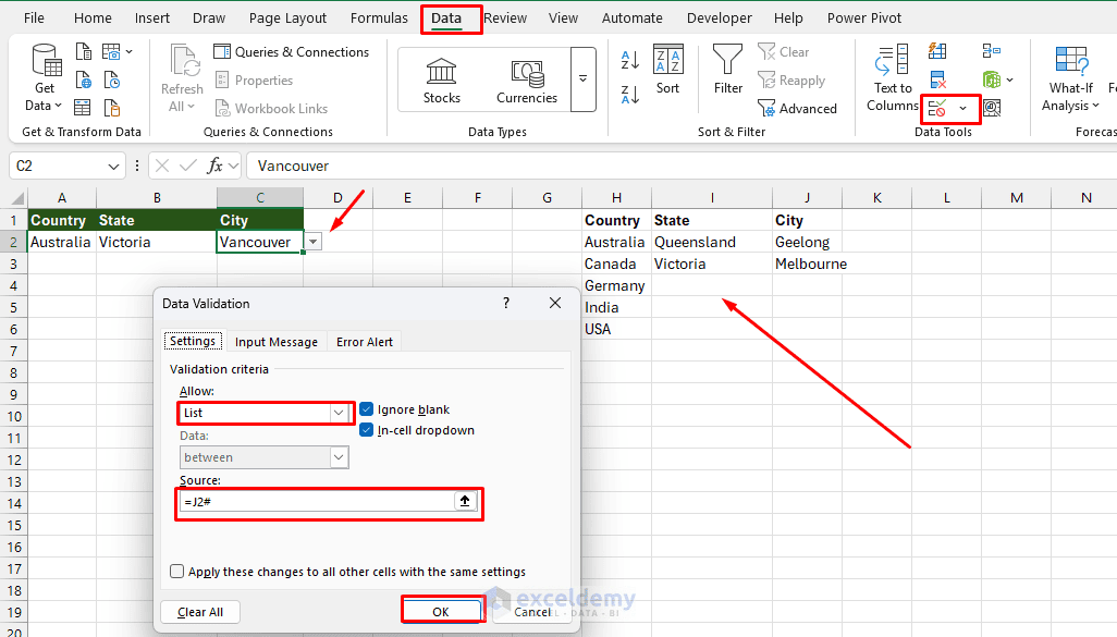 14. Writing Complex Data Validation and Dependent Dropdown Rules with ChatGPT 14. Writing Complex Data Validation and Dependent Dropdown Rules with ChatGPT