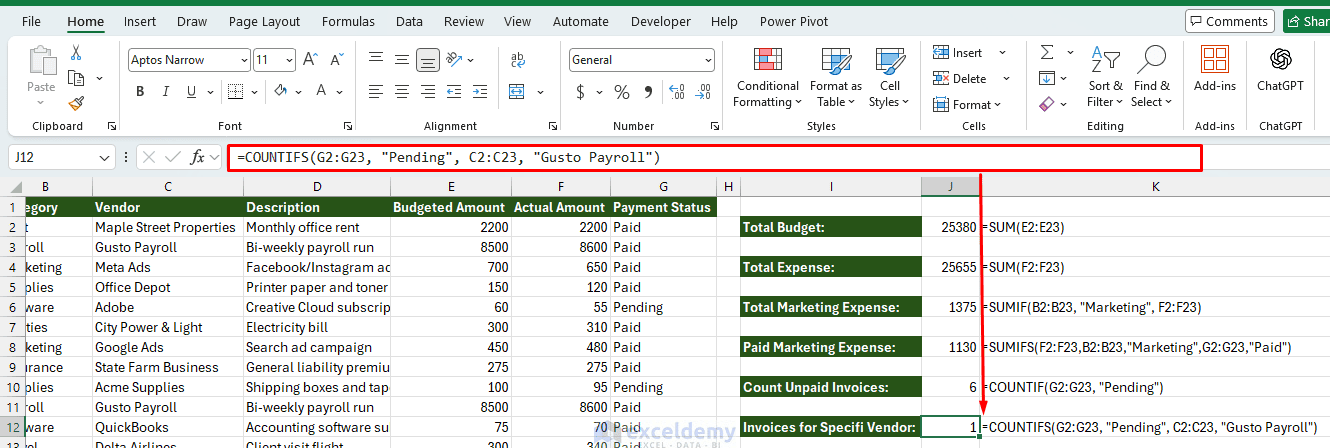 2. 7 Excel Functions for Managing a Small Business Budget 2. 7 Excel Functions for Managing a Small Business Budget