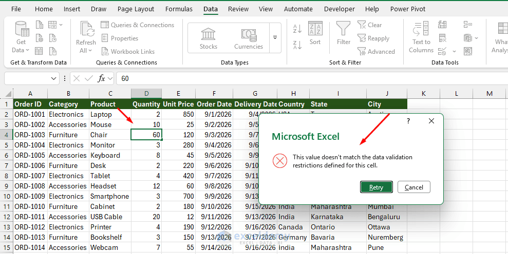 2. Writing Complex Data Validation and Dependent Dropdown Rules with ChatGPT 2. Writing Complex Data Validation and Dependent Dropdown Rules with ChatGPT