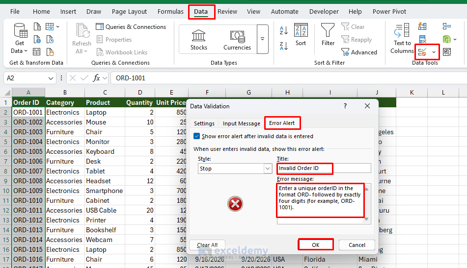 3. Writing Complex Data Validation and Dependent Dropdown Rules with ChatGPT 3. Writing Complex Data Validation and Dependent Dropdown Rules with ChatGPT