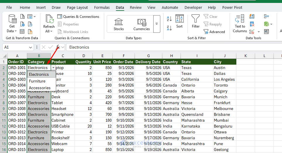 6. Writing Complex Data Validation and Dependent Dropdown Rules with ChatGPT 6. Writing Complex Data Validation and Dependent Dropdown Rules with ChatGPT